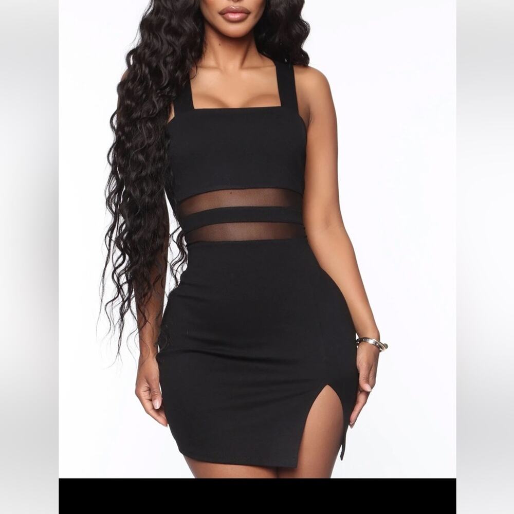 Fashion nova lets mingle bodycon mini dress NWT size large